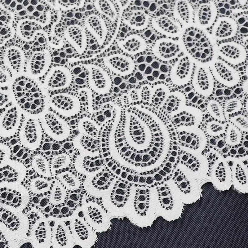 3 Meters White Elastic Lace Trim For Underwear Stretch Lace Fabric DIY Crafts Garments Sewing Suppies  Accessories