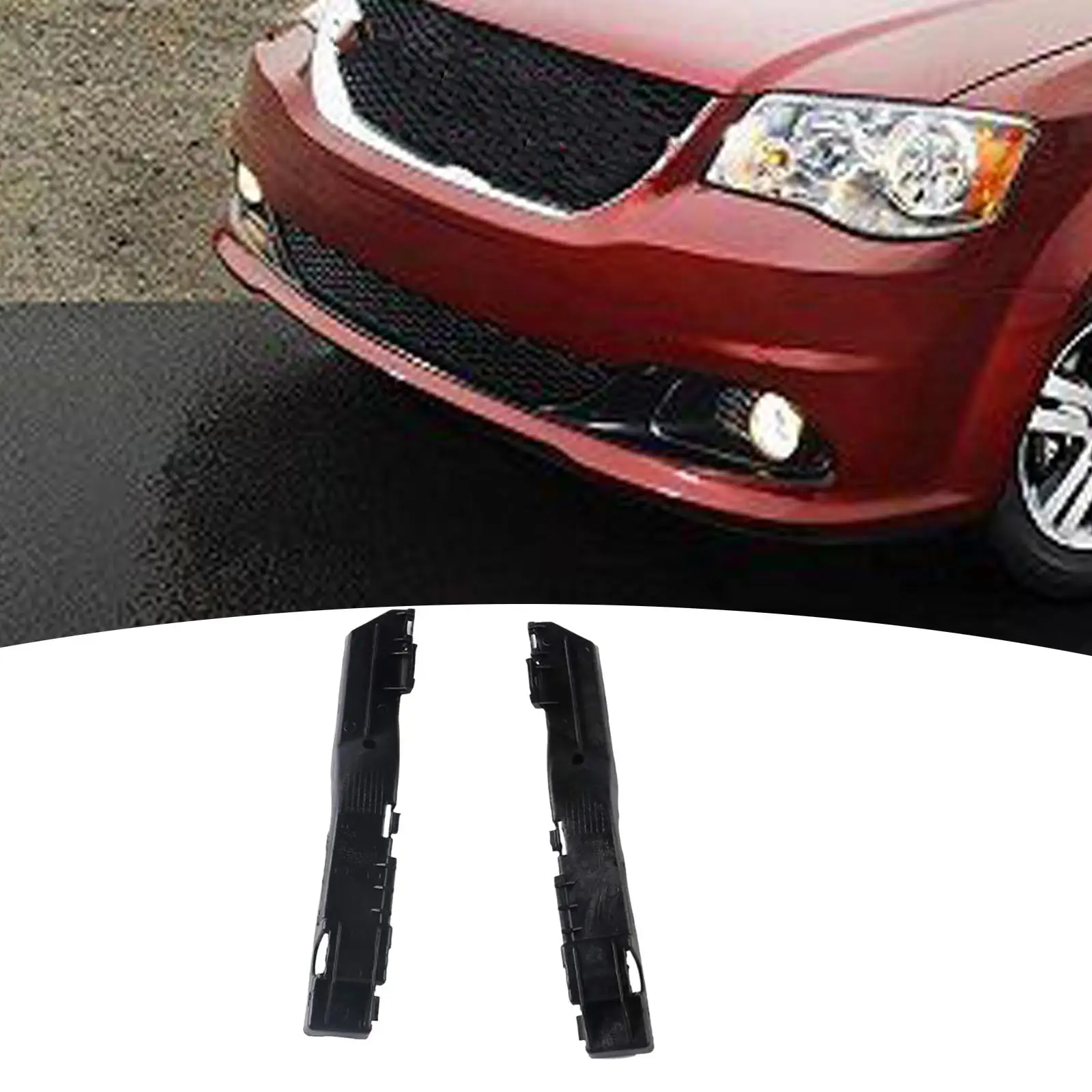 

Front Bumper Brackets Convenient Front Bumper Retainer Support 5178411AD