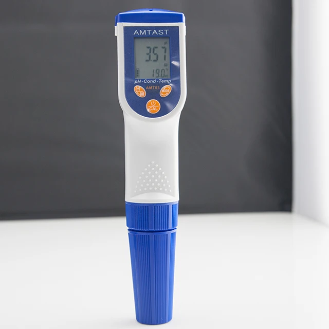 

AMT03 Water Proof pH ORP Conductivity TDS Salt Temp Meter