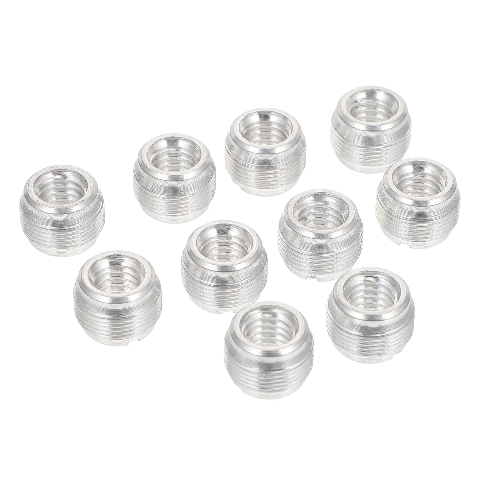 

10Pcs Pickup Nut Metal Adapter Screw Conversion for Guitar Microphone Stand Accessories Aluminum Alloy Guitar Nut