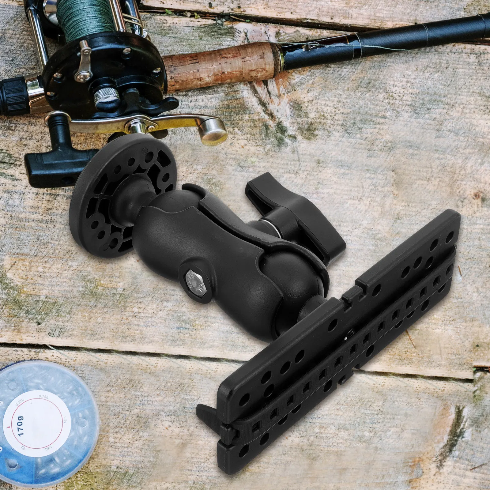 Support pivotant réglable pour - Fishing Kayak Fish Finder Mount avis et prix