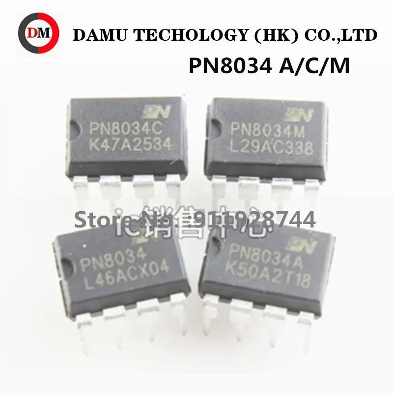 5PCS PN8034C  PN8034A  PN8034M PN8034   DIP-7