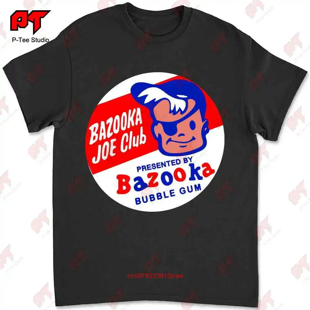 Bazooka Joe Club Bubble Gum Decal T-shirt TCLP