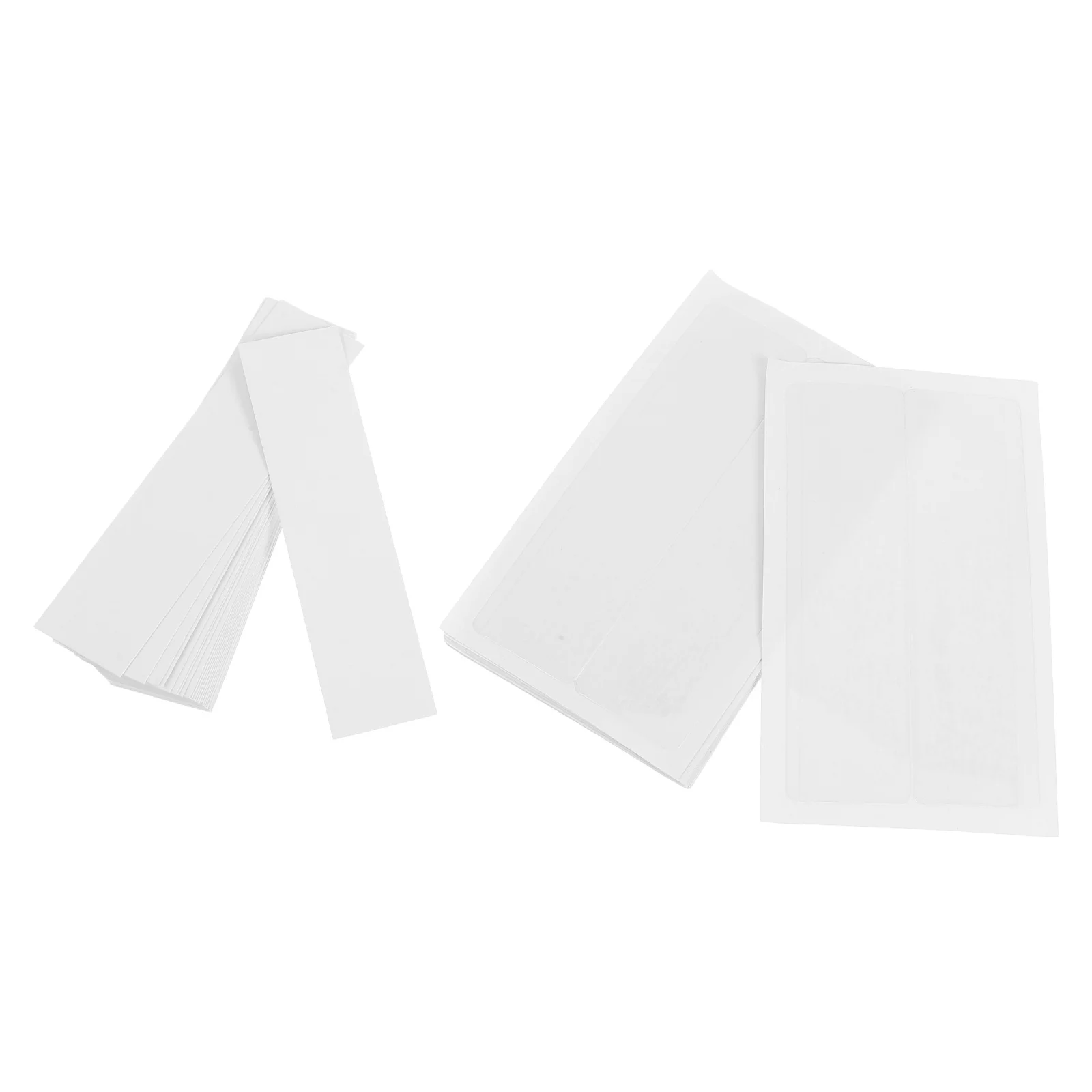 

1Set Transparent PVC Adhesive Label Pockets Clear Self Adhesive Card Holders for File Drawers Report Covers Warehouse Storage