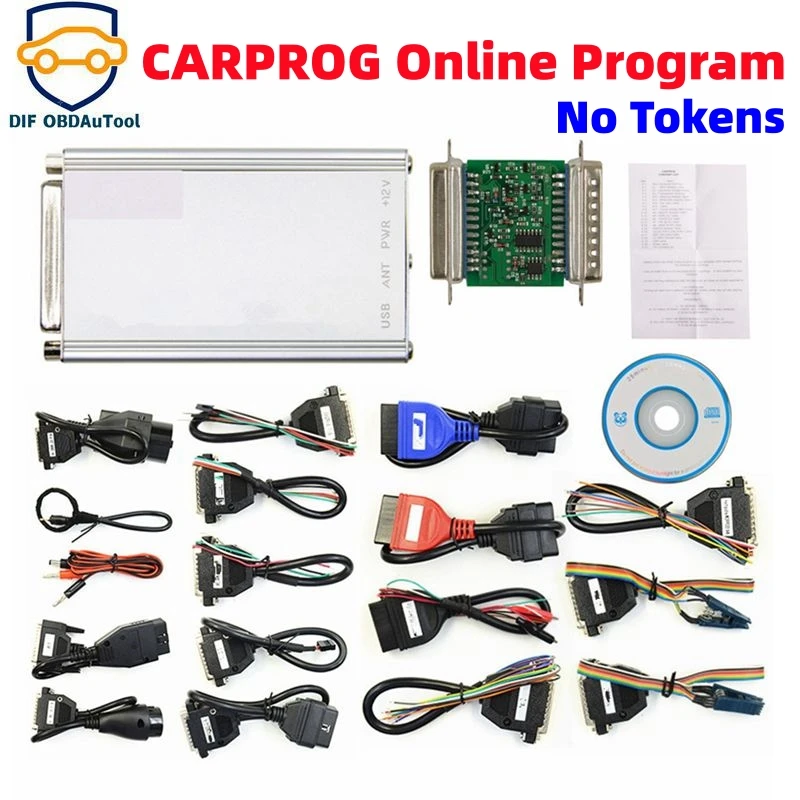 

Newest Carprog V13.77 Auto Repair Tool Car Prog V8.21/10.93 Airbag/Radio/Dash/ECU Programmer Online Version