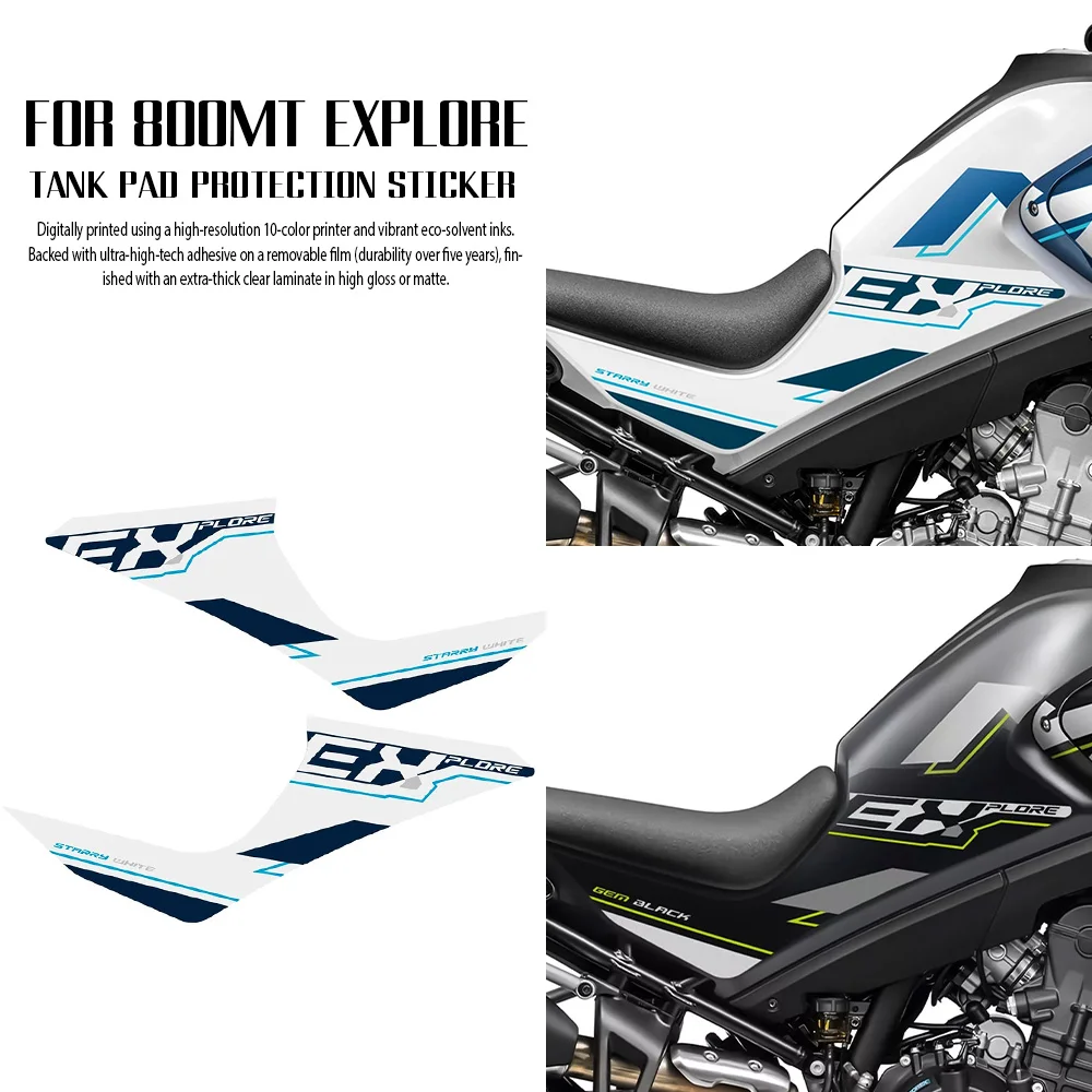 

Наклейка-защита на бак (танк-пад) из ПВХ для CFmoto 800MT 2023-2025: Аксессуары для тюнинга 800MT