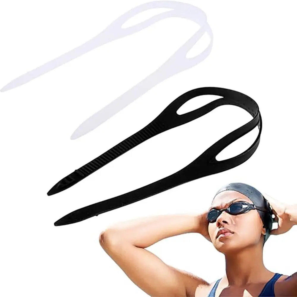 Professional Silicone Goggle Straps Replacement Lightweight Adjustable Dive Mask Strap Universal Head Band Strap Diving Gear