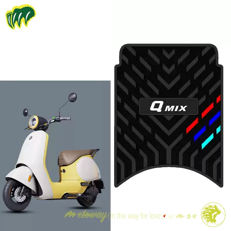 

For Ninebot E-Bike Q80C Rubber Foot Skid Pad Floor Mat Carpet Motorcycle Mats Pedal Anti-skid Water Proof High Fit High Quality