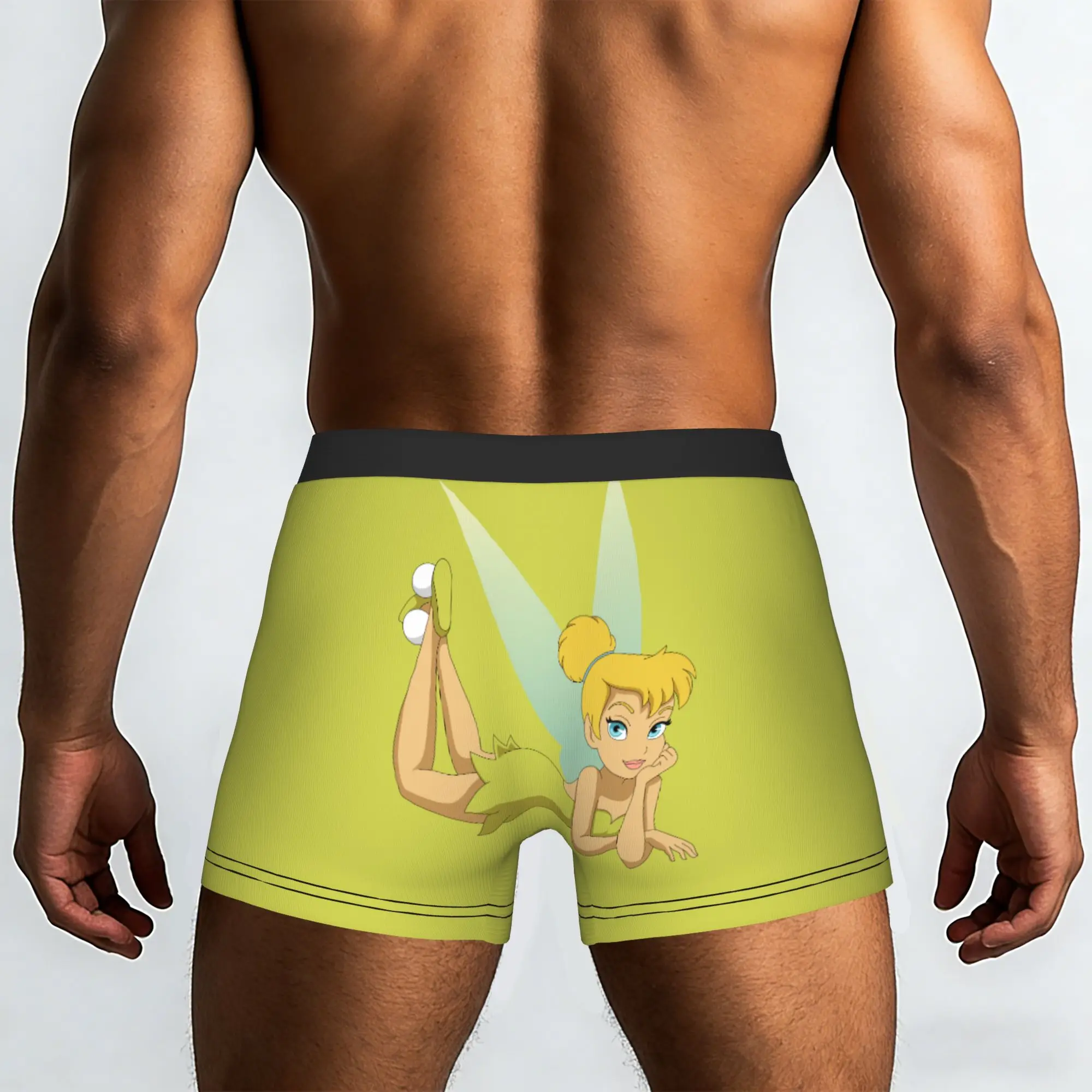Custom T-Tinker Anime Bell Cute Cartoon Boxers Shorts Mens  Briefs Underwear Fashion Underpants