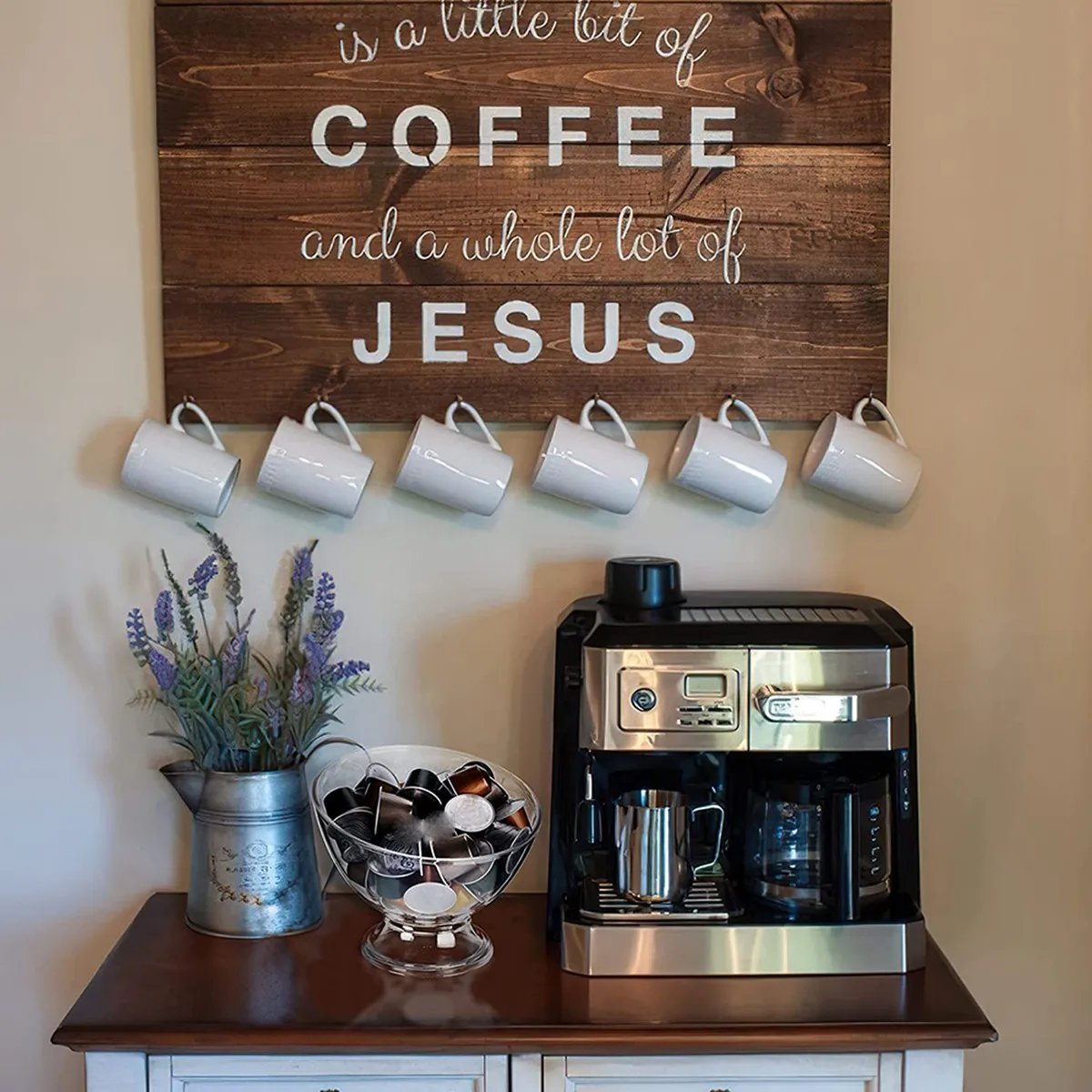 Kaffeepadhalter K Getränkehalter aus transparentem Kunststoff mit großem Fassungsvermögen für Kaffeepads und Kapselschließfächer