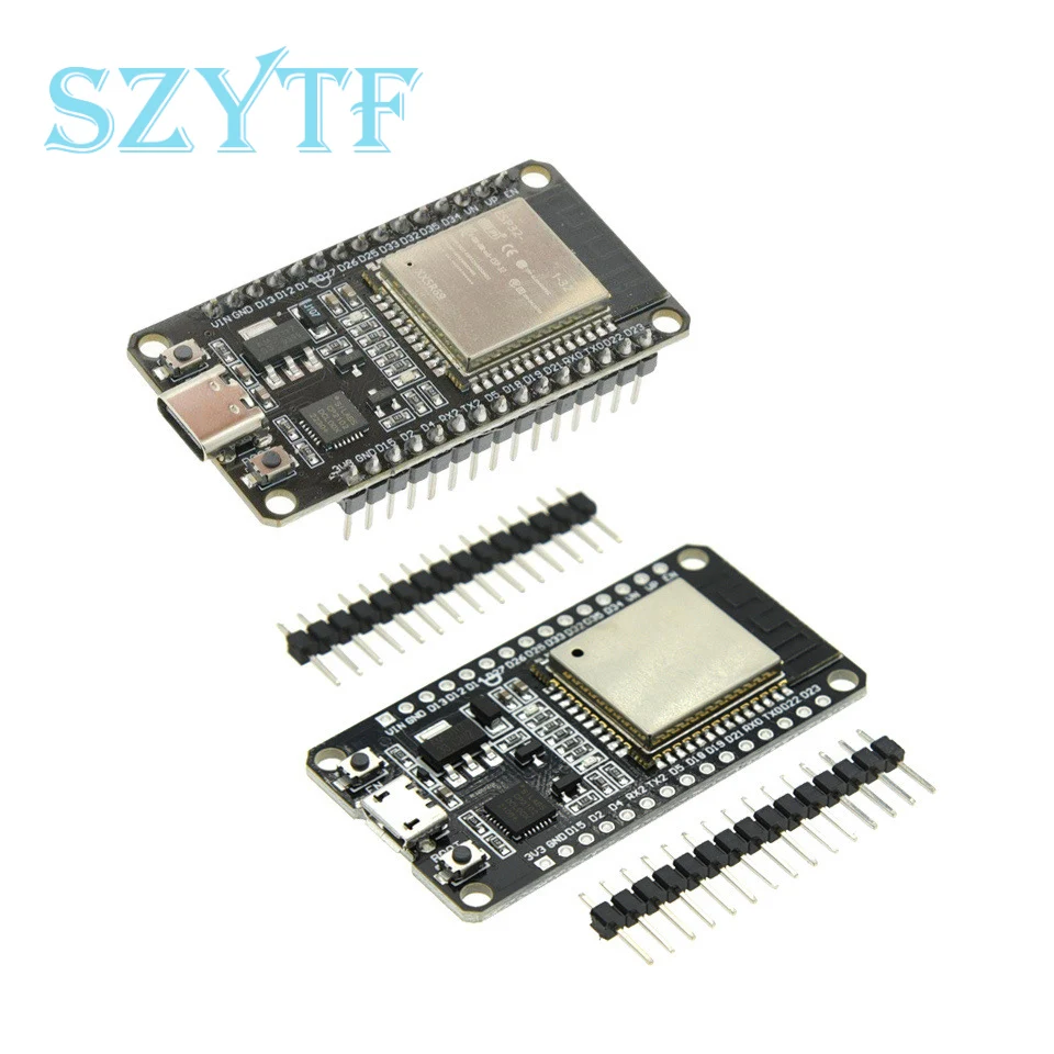 �y�Z�[�����z�f���A���R�A�J���{�[�hesp32,micro TYPE-C,wifi��bluetooth�݊�,�������d��,cp2102,30p,ESP-32S