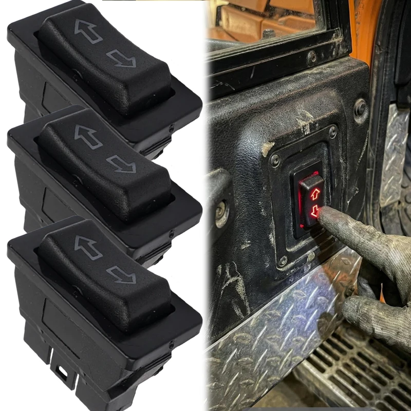 

Электрический переключатель стеклоподъемника (вывод/вход) с синей/красной подсветкой и жгутом проводов, для внутренней отделки, 5-контактный, DC 12V 20A