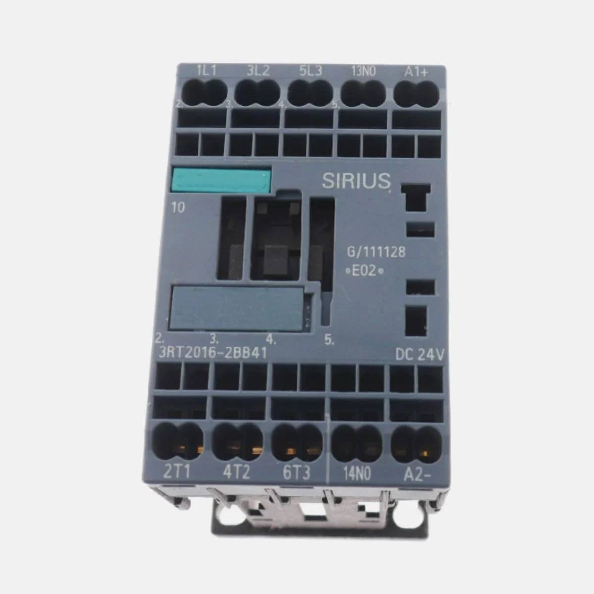 3RT2016-2BB41 3RT20162BB41 power contactor, AC-3e/AC-3, 9 A, 4 kW / 400 V, 1 NO, 24 V DC 3-pole, frame size S00 spring-loaded te
