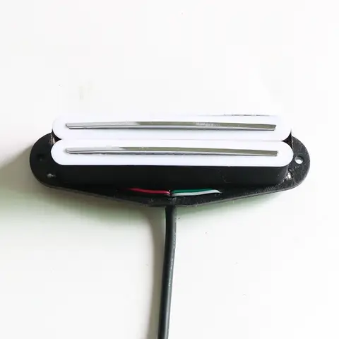 Donlis High output Twin Single Guitar Pickup With Dual Rail Coils and 4 Cord Plitting Wire
