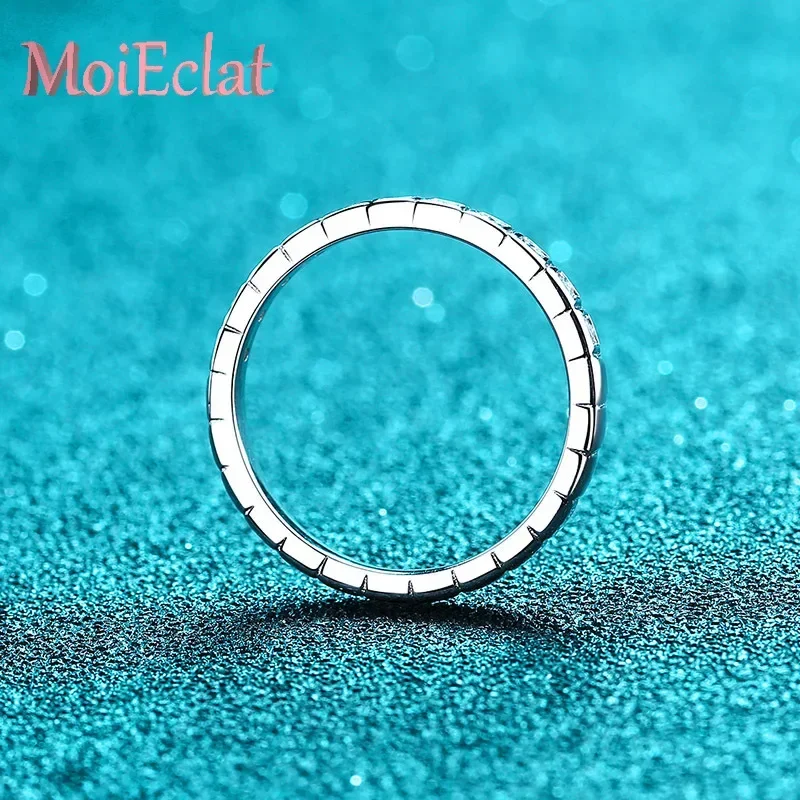 

Роскошное платиновое кольцо Pt950 с бриллиантом муассанитом 0.165 карата в оправе для женщин, ювелирное изделие, подарок на годовщину