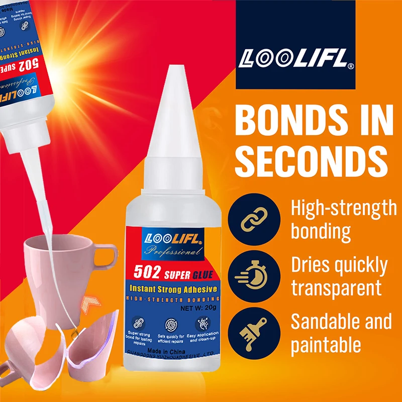 LOOLIFL High Strength Super Glue – Only .19!