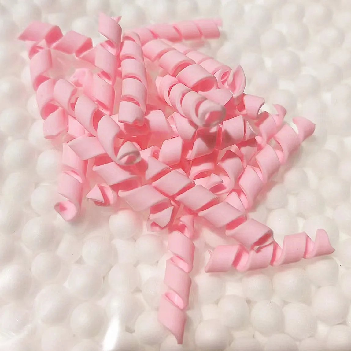 10 stücke Kawaii Spirale Marshmallow Süßigkeiten Polymer Clay Cabochon Flatback Für DIY Telefon Dekoration – Detail 23
