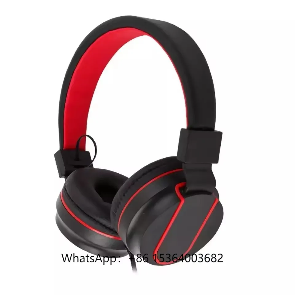 

2024 Original Factory Earphones Headphones 3.5mm Foldable Gaming In-ear Support Noise Canceling Headphones