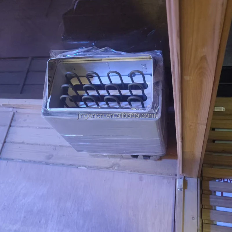 Factory Directly Sale Customizable 2 6 People Home Wet Steam Sauna Room Traditional Wooden Combo Room