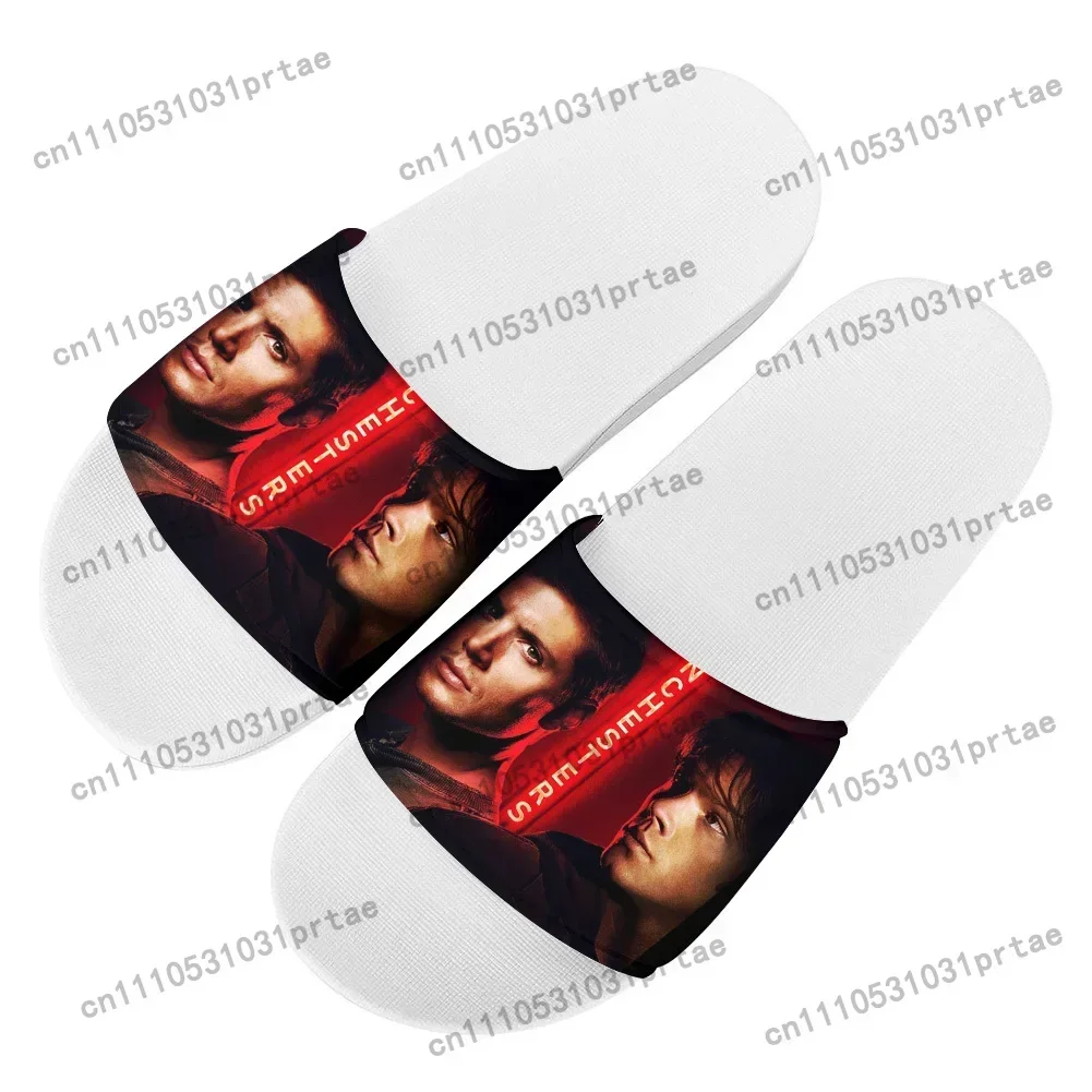 Supernatural Winchester Bros Horro Home Clog Mens Women Youth Boy Girl Sandals Shoes Tang Garden Custom Made Breathable Shoe