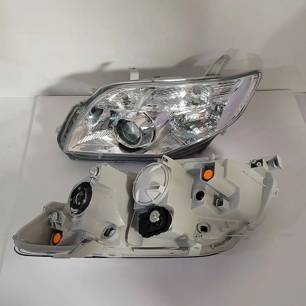 2PCS Car Headlights for Toyota Corolla Fielider Axio Nze140 E141 2006 to 2012 Headlight with Lens