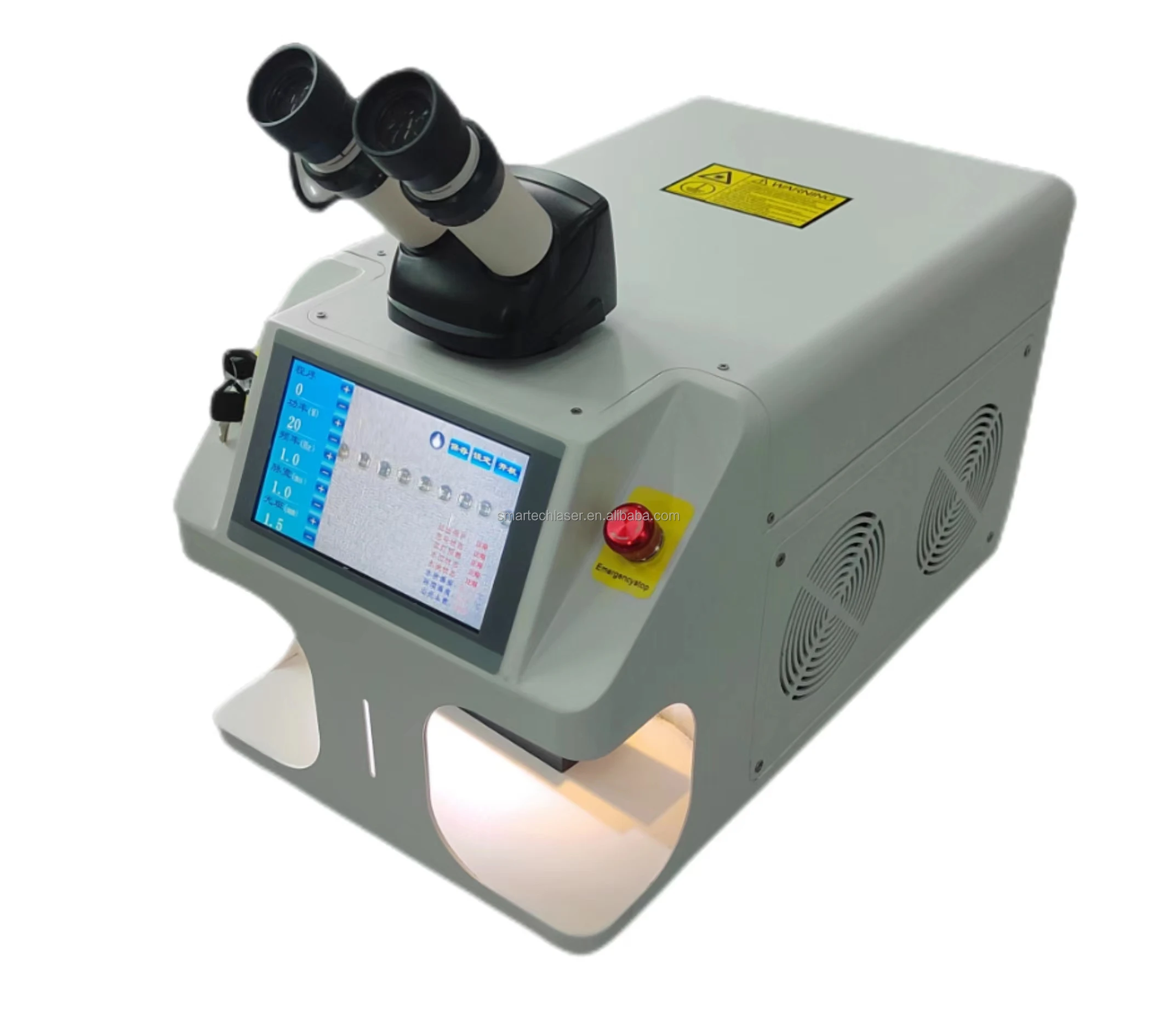 New 100W Desktop Laser Welder for Gold Silver Nickel Chrome Cobalt Chrome Jewelry-Easy to Operate