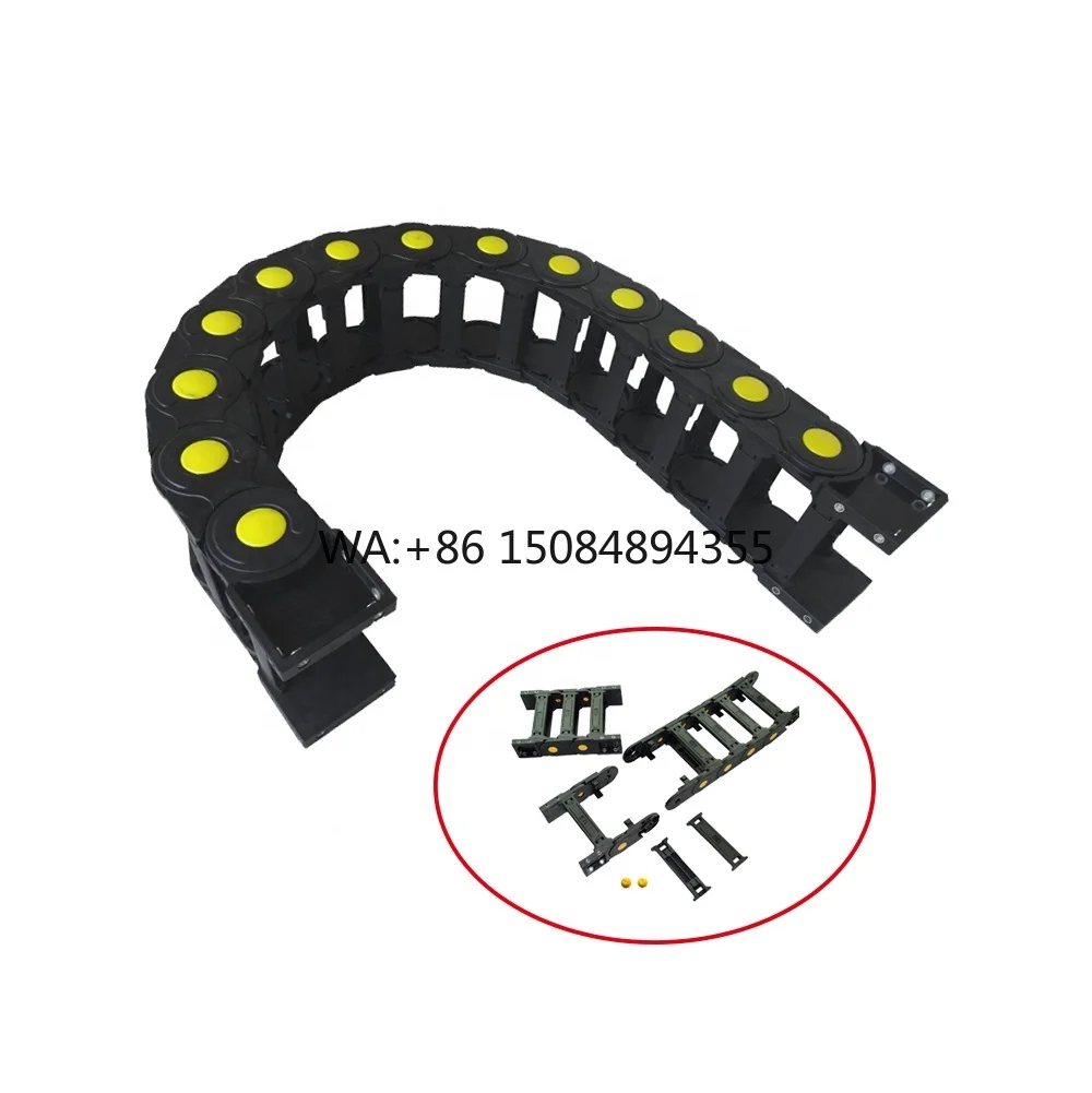 Factory Supplier Plastic Cable Carrier Drag Chain Energy Chains