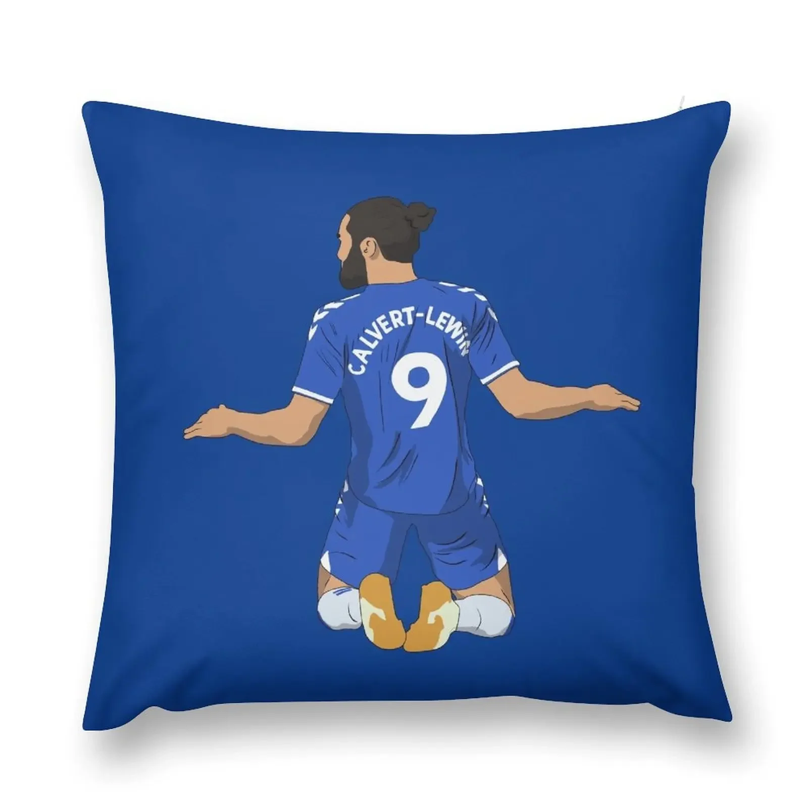 Dominic Calvert Lewin Goal Celebration Throw Pillow Rectangular Cushion Cover pillows decor home Sofa Cushions pillow