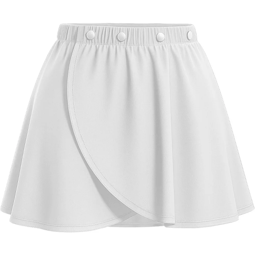 

Прочные балетные юбки с высокой талией, асимметричным подолом и боковым разрезом, дышащая танцевальная одежда для балерин, йоги и бега