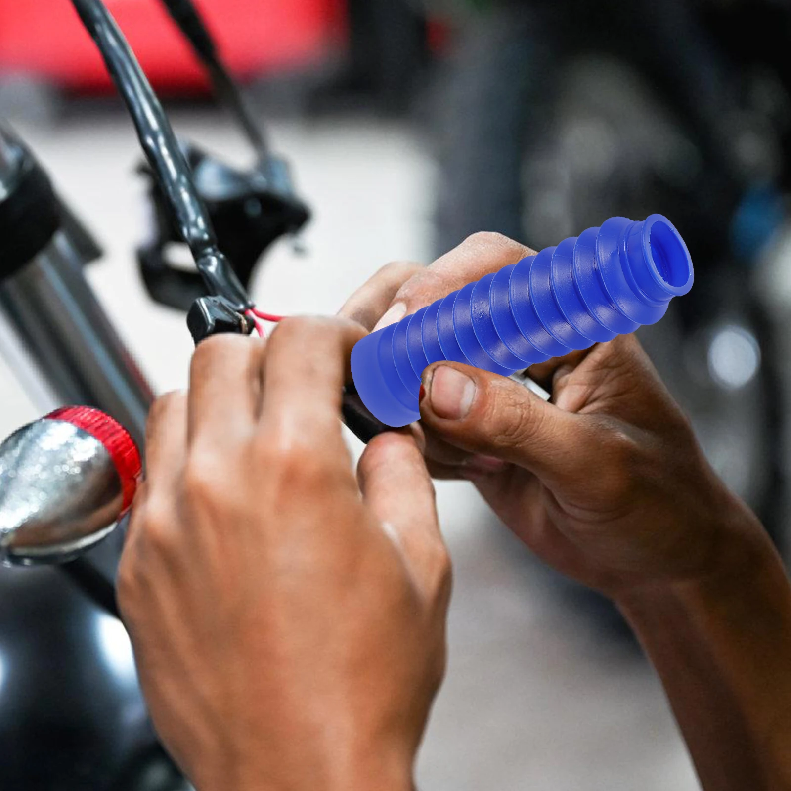 

Dust Cover Protection Fork Dirt Bike Boots Protector Shock Absorber Gaiters Guard