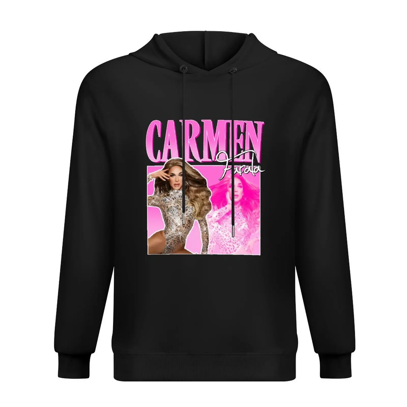 Carmen Farala Drag Race España Retro Vintage 80's Sudadera con capucha hombres usan estilo japonés ropa de hombre ropa de hombre chándal hombres