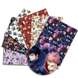 Cartoon Jujutsu Kaisen DIY handmade sewing patchwork quilting baby dress home sheet 140cm printed sewing kids fabric