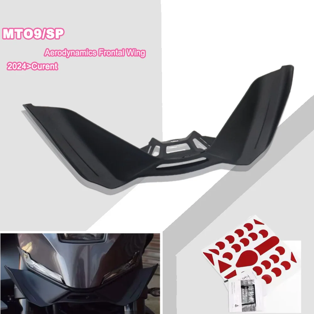 

New MT-09（2024 Gen 4）Aerodynamic Front Spoiler Winglet Kit for Yamaha MT- 09 MT 09 & MT09 SP 2024-2025 Motorcycle Accessories