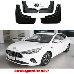 Car Mudguard For JAC J7 2020 2021 2022 2023 Front Rear Mud Flaps Mudguards Splash Guards Fender Mudflaps Accessories