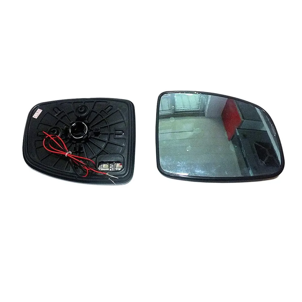 Varthion Car Rearview Mirror Lens for Honda Fit Jazz City 2014-2017, Turning, Large Field Of Vision, Blue Mirror, Heat Demisting