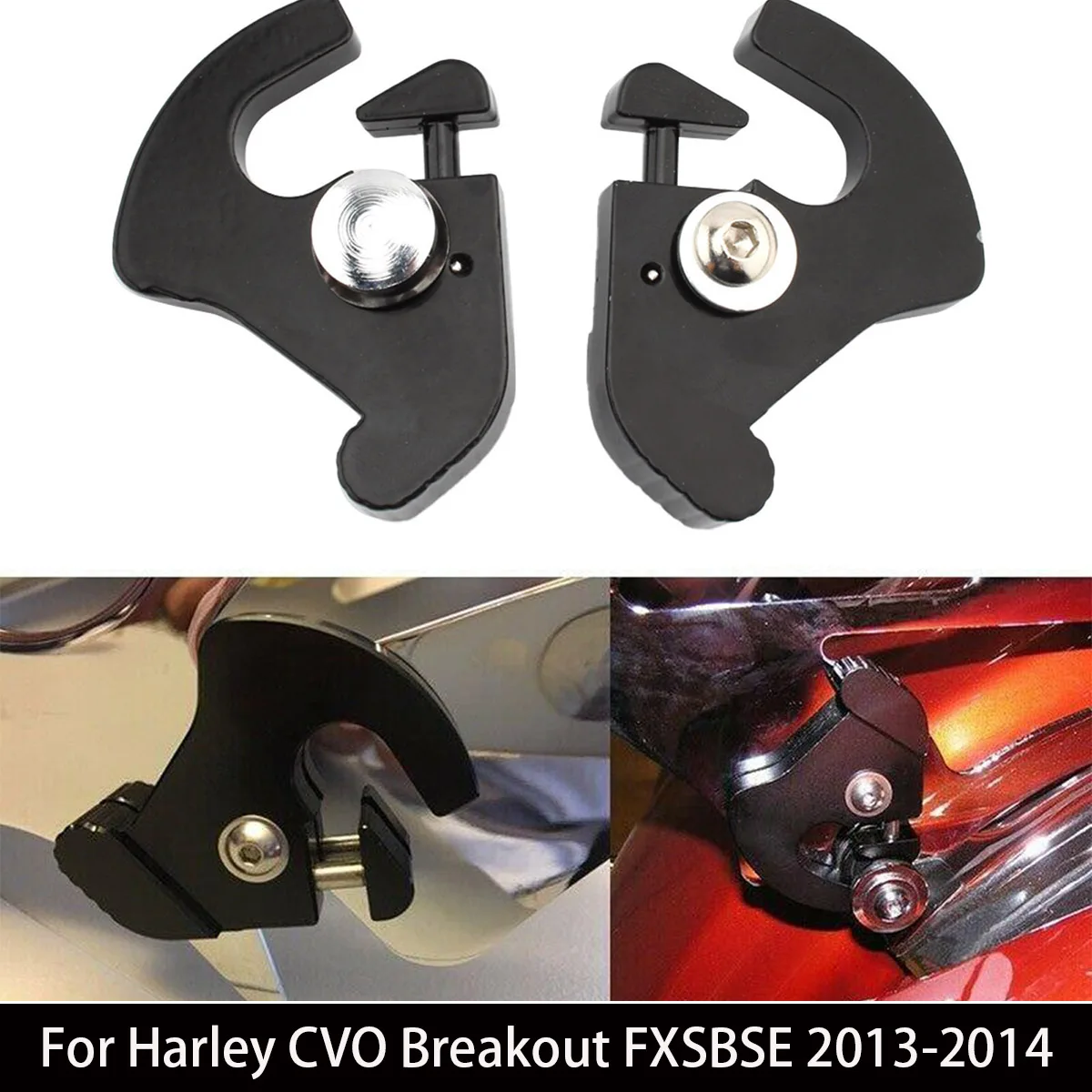 Akcesoria motocyklowe oparcie Quick Release uchwyt do harleya CVO Breakout FXSBSE 2013-2014 Breakout FXSB 2013-2017