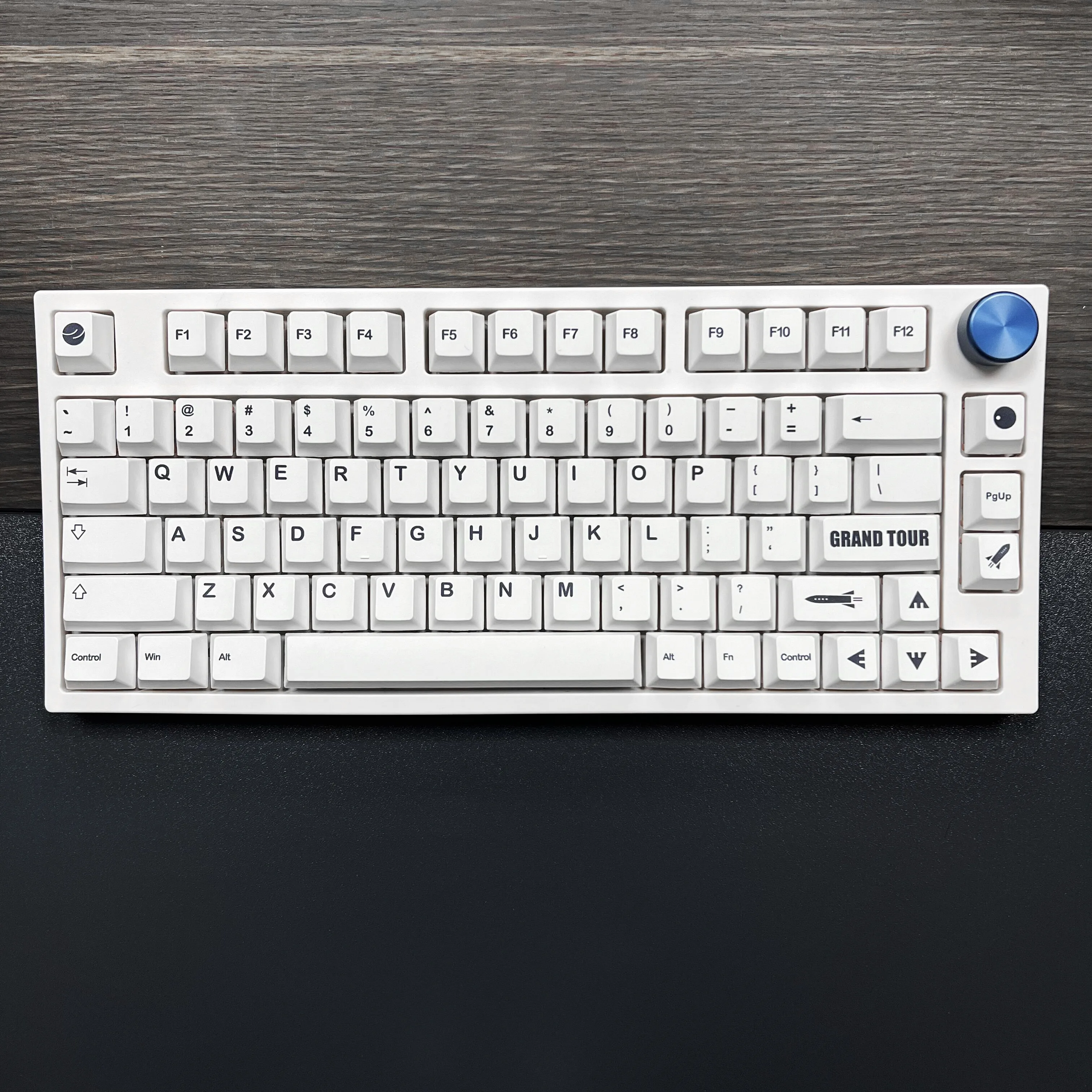 126 teclas minimalista branco keycaps espaço planeta cereja perfil pbt keycap para mx switch teclado mecânico personalizado tampas chave diy