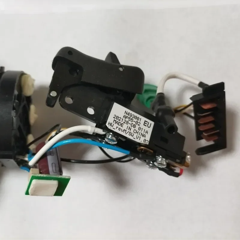 Motor e interruptor para DEWALT DCG414, montaje de Motor de interruptor Original, N508008, N599252, N455889, N484568, DC 60V