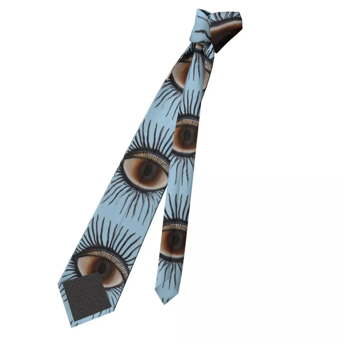 Novelty Creepy Eye Tie Illuminati 3D Printing Leisure Neck Ties Men Classic Elegant Necktie Accessories High Quality Collar Tie