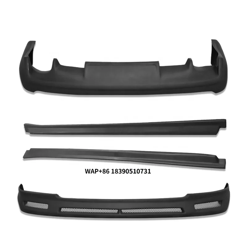 

Front Bumper Lower Lip Car Body Kits Side Skirts Rear Diffuser Lip for Lancer 2009-2012 ABS Material Exterior Parts