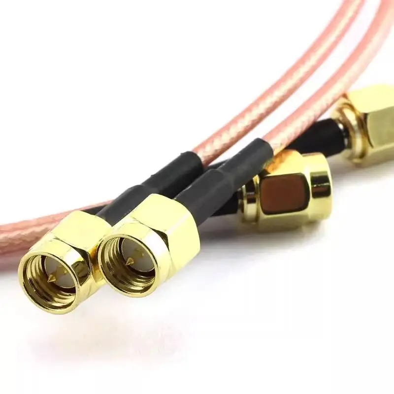 RG316 Coaxial RF Cable SMA-JJ Male to Male High Frequency Connection Line Signal Test Jumper Extension Line