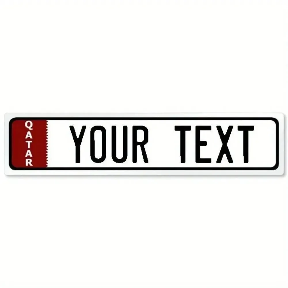1pc Rustic Retro Metal Wall Decor Plaque Custom Personalized Text for Indoor Outdoor Home Office (Decor Only)