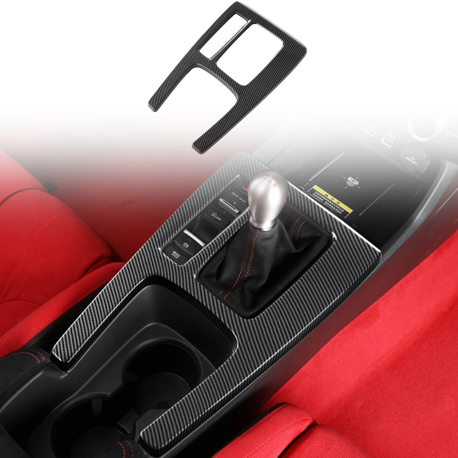 

ЛГД! правый! Для Honda Civic 11-го поколения 2022 2023 2024, накладка на панель переключения центральной консоли из АБС-пластика, только механическая коробка передач