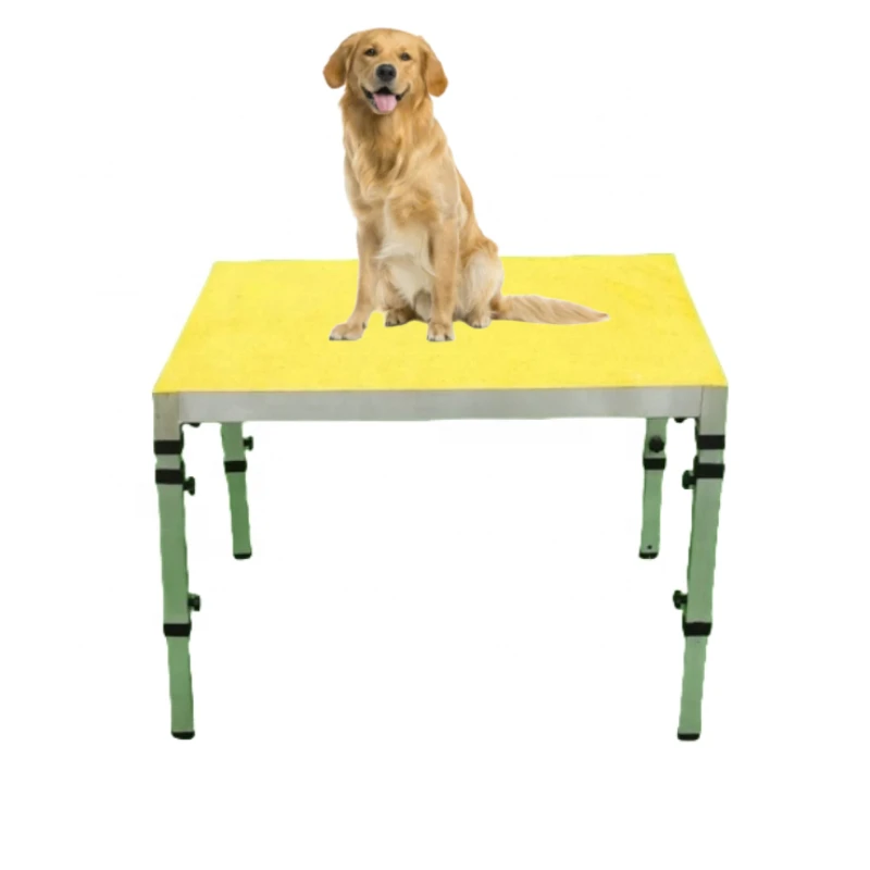 Factory Direct Steel Pet Agility Training Pause Table Dog Training Equipment For Outdoor Training Dogs