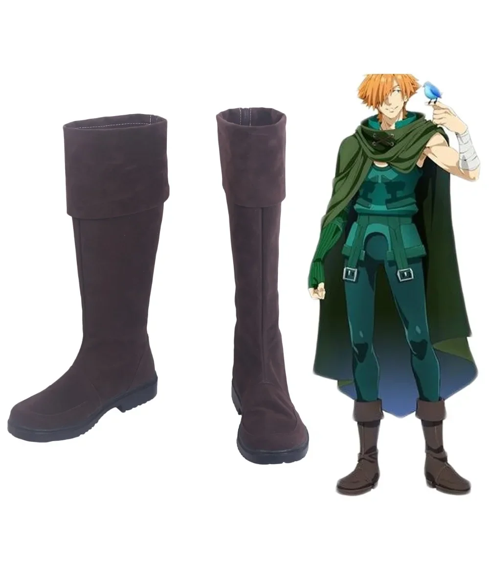 

FGO Fate/EXTRA Robin Hood Cosplay Boots Brown Shoes Custom Made Any Size