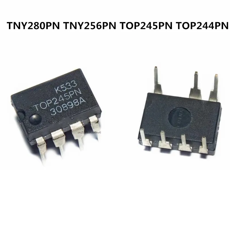Original 5pcs/ TNY280PN  TNY256PN  TOP245PN TOP244PN  DIP-7