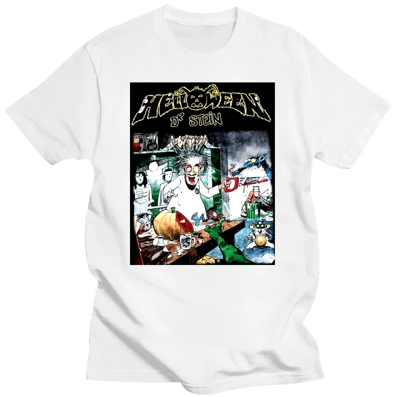 Helloween - Dr. Stein - Power Metal - Gamma Ray - Stratovarius , T Shirt - Sizes : S To 7xl Popular Style Man T-shirt