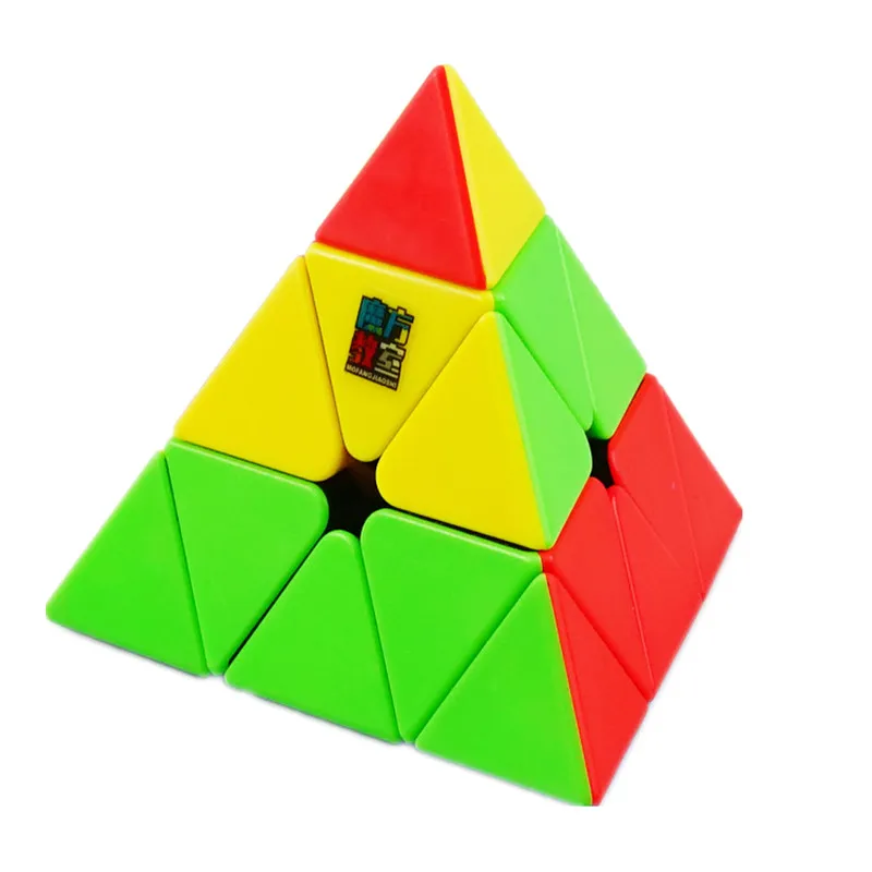 MoYu MFJS-Meilong Pyraminx Cube Magique 3x3, MoFangJiaoShi, Jinzita, Pyramide Macaron, Cadeaux pour Enfants