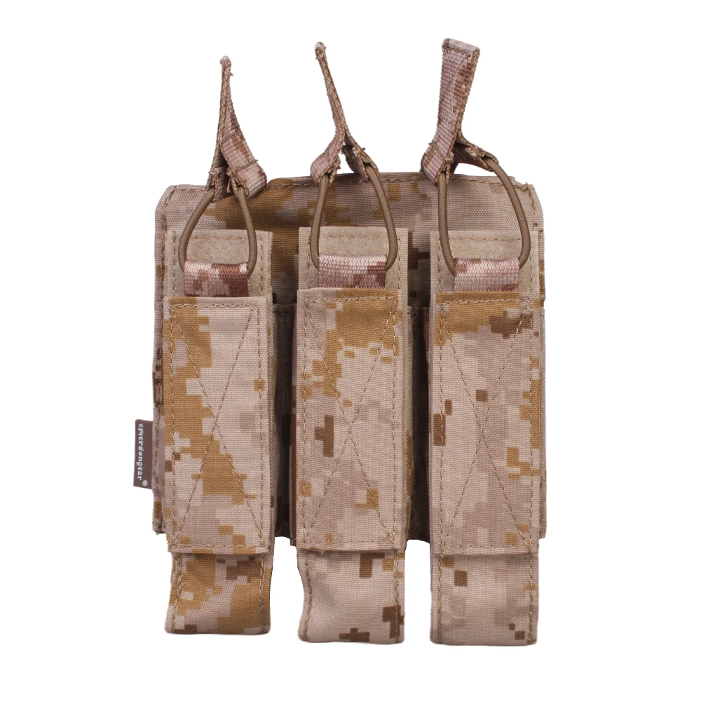 Emersongear funda triple cargadores MP7 Quick Pull MOLLE táctica - imagen 3
