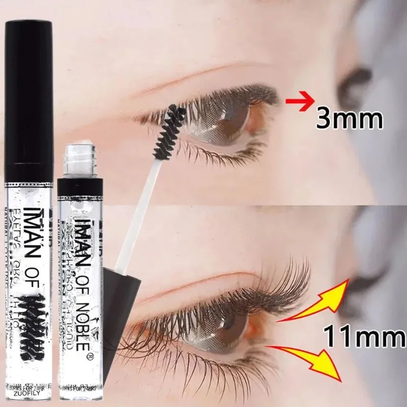 Eyelash Growth Gel Enhancer Natural Lashes Mascara Lengthening Transparent Fast Dry Thicker Eyebrow Eyelash Growth Fluid Makeup